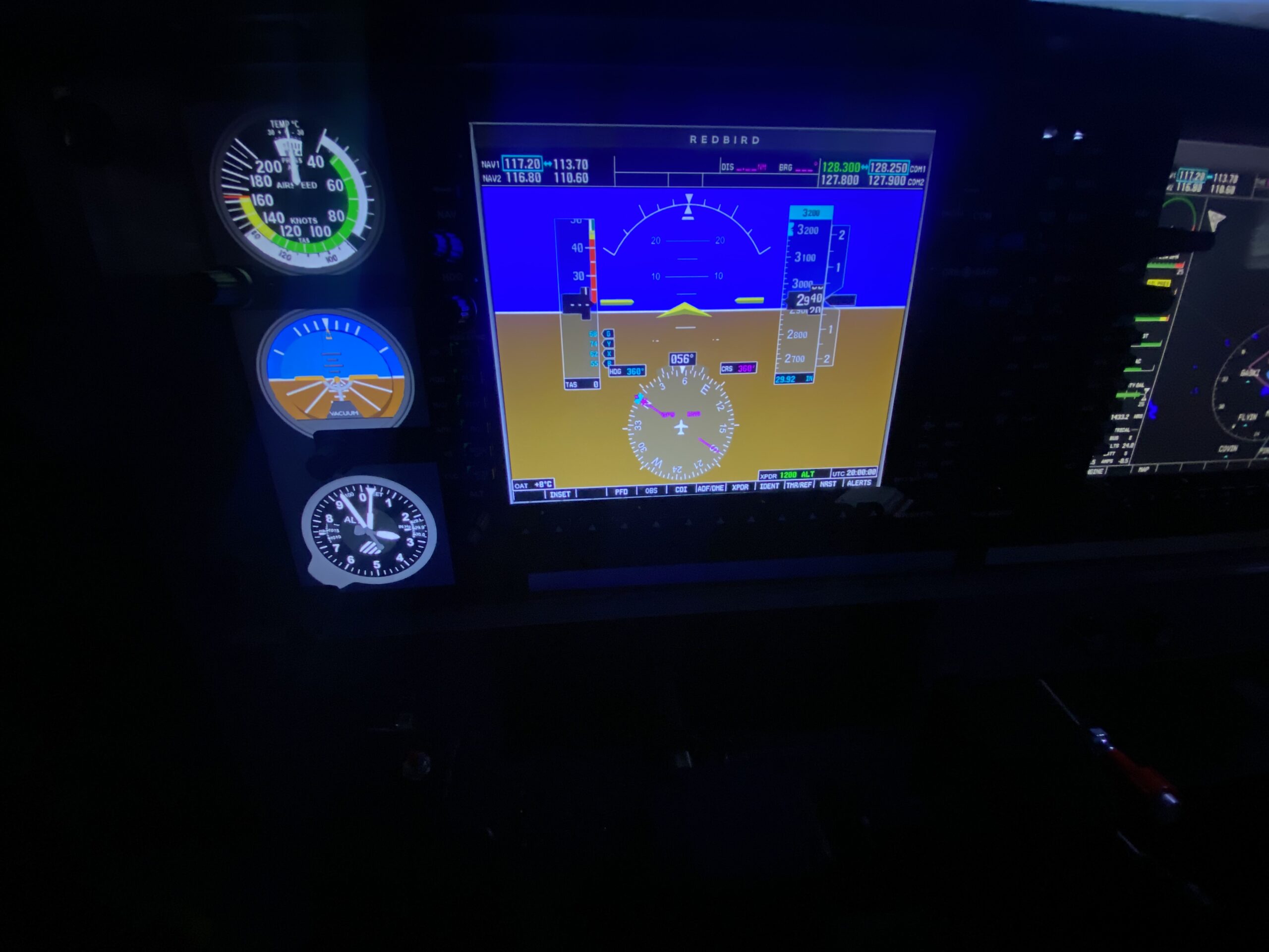 Cessna C-172SP Full Motion Flight Simulator