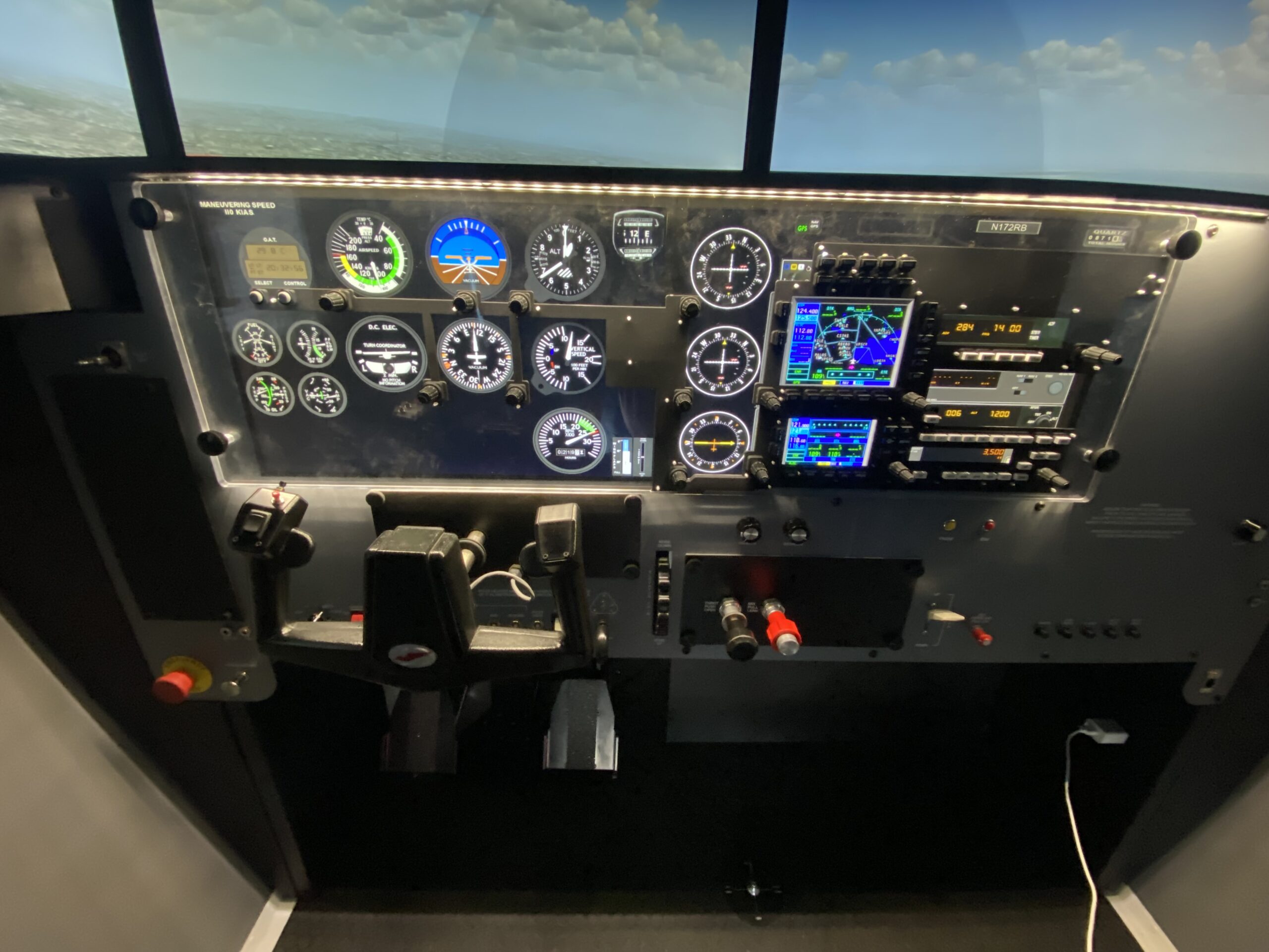 Cessna 172S Full Motion Flight Simulator