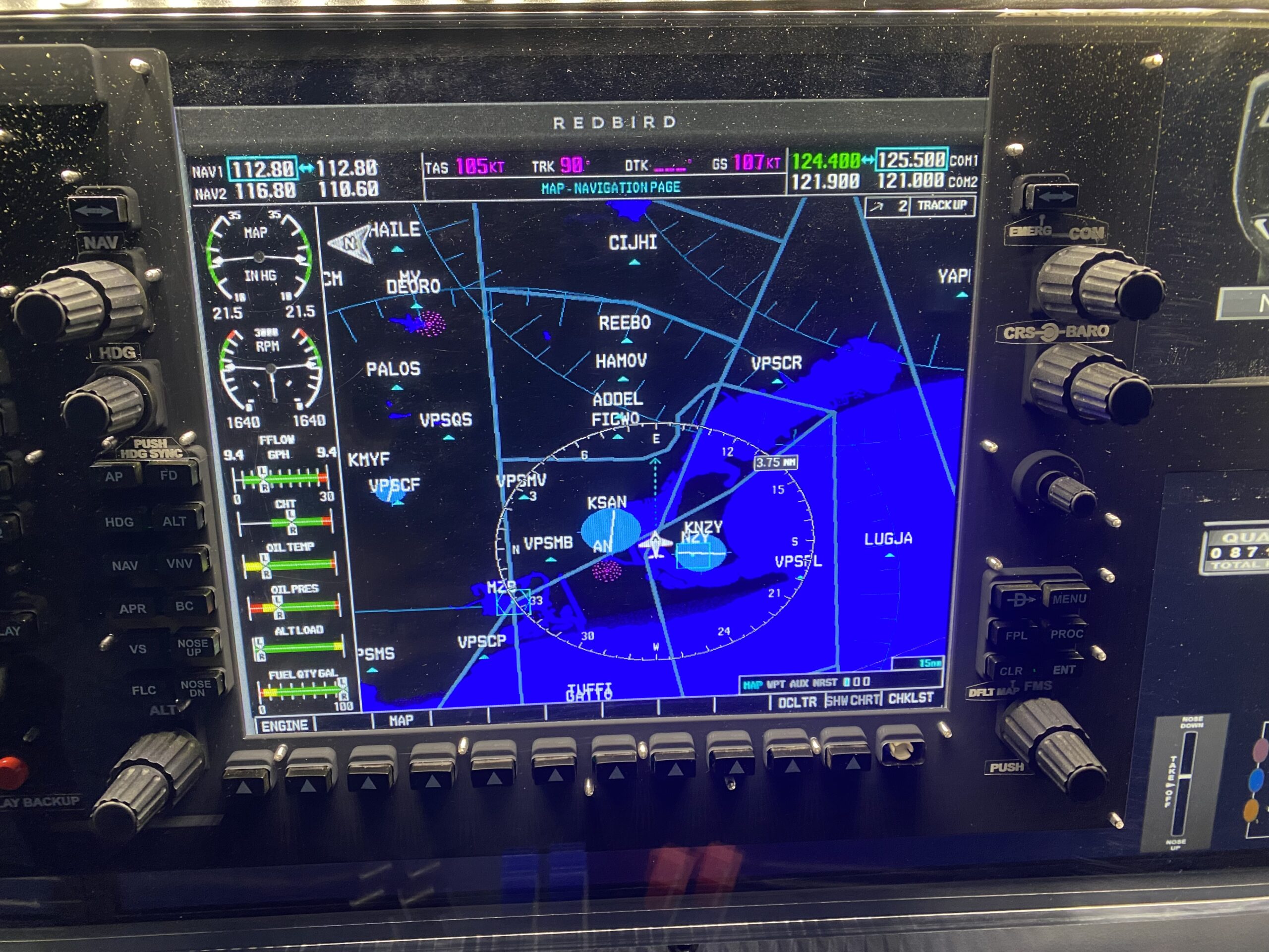 B58g-1000 Full Motion Flight Simulator