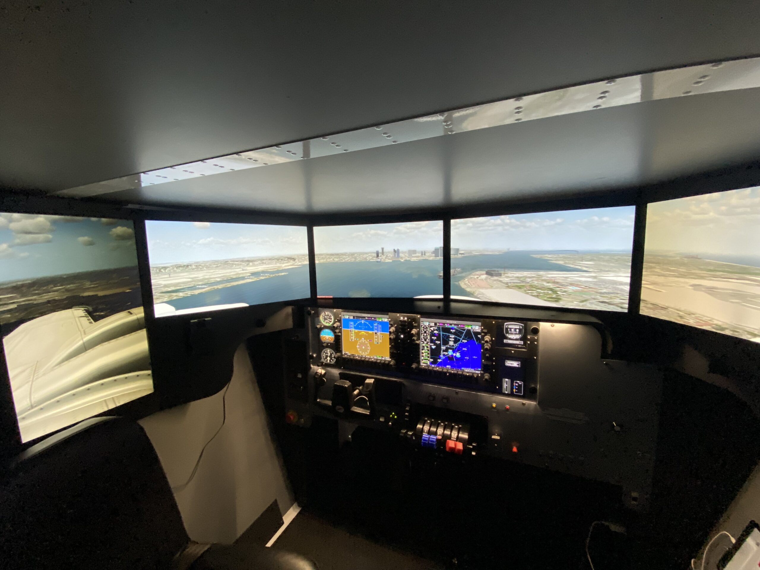 B58g-1000 Full Motion Flight Simulator